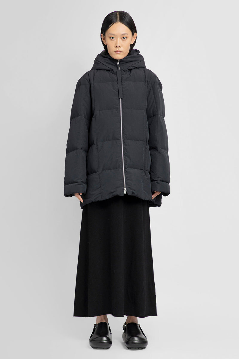 JIL SANDER WOMAN BLACK JACKETS - JIL SANDER - JACKETS | Antonioli