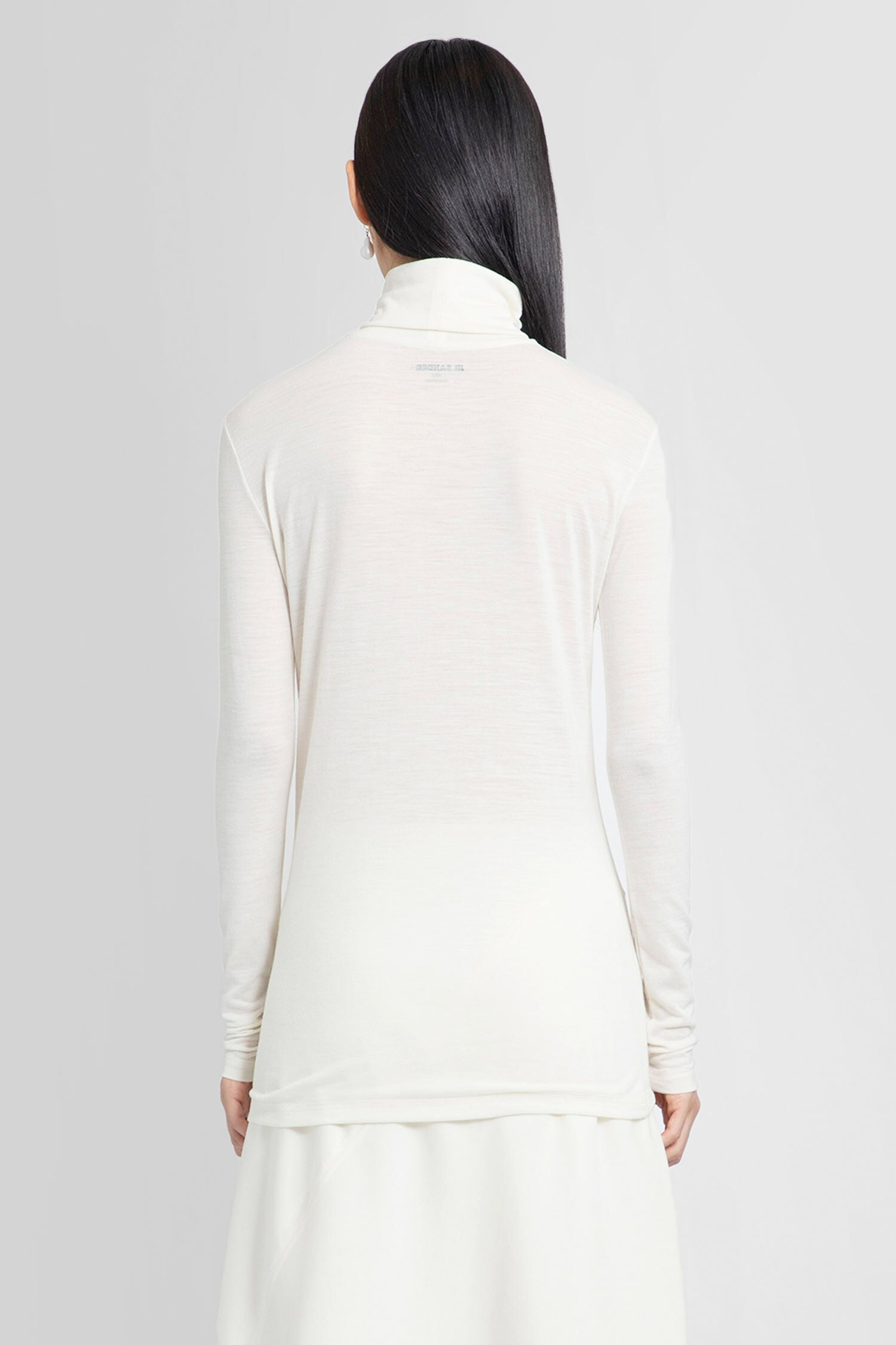 JIL SANDER WOMAN WHITE T-SHIRTS