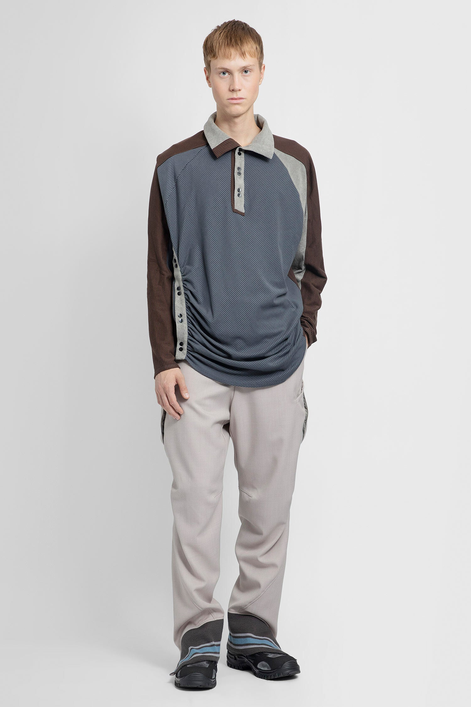 KIKO KOSTADINOV MAN BEIGE TROUSERS