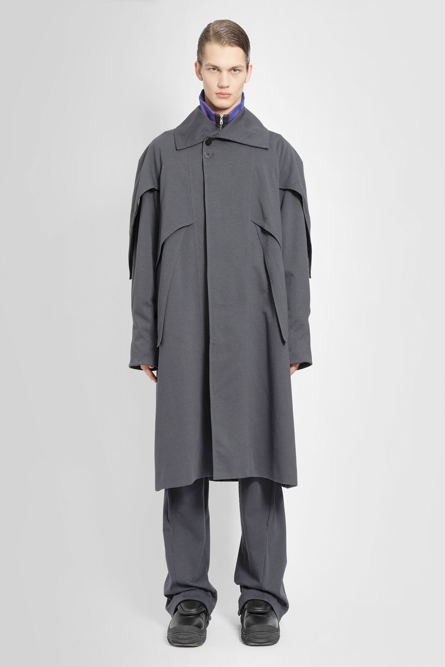 KIKO KOSTADINOV MAN GREY COATS - KIKO KOSTADINOV - COATS | Antonioli