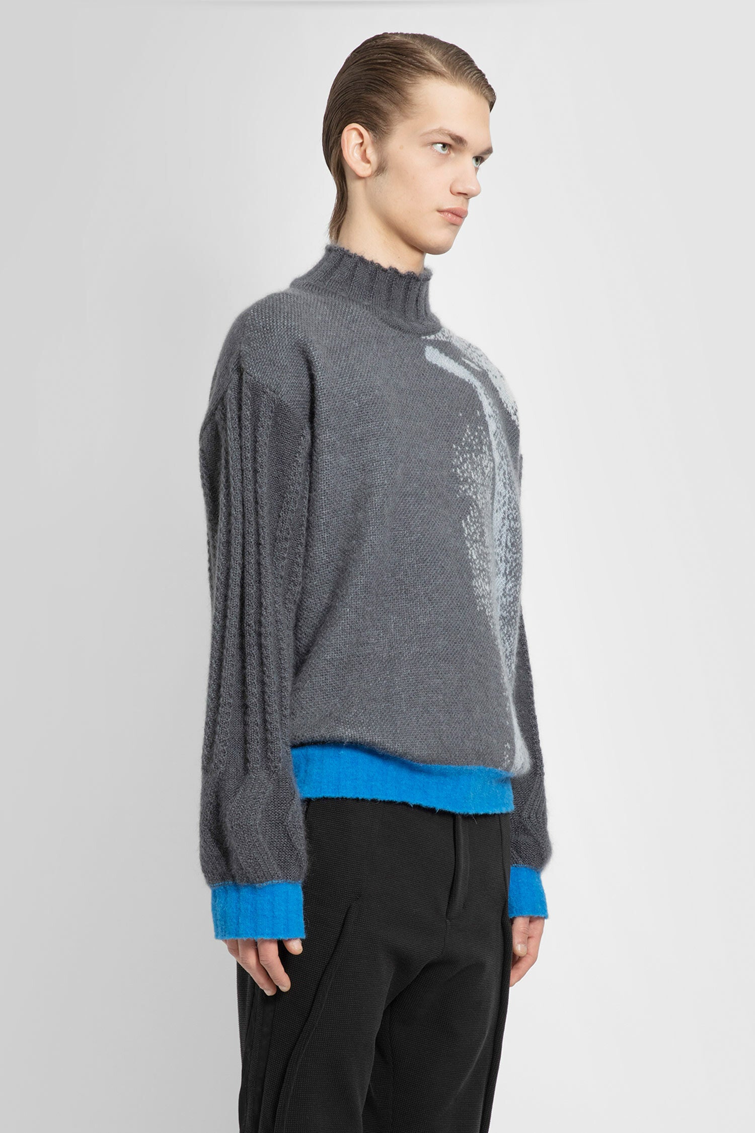 KIKO KOSTADINOV MAN GREY KNITWEAR