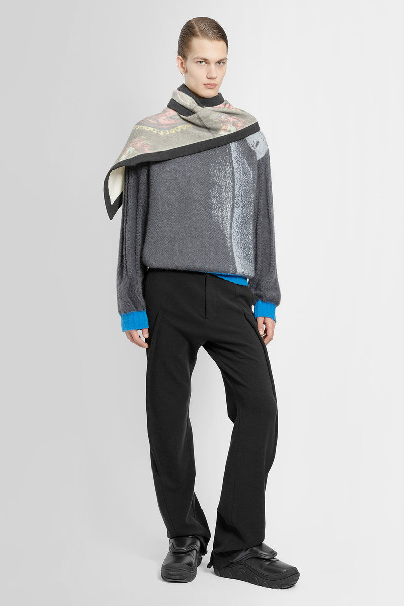 KIKO KOSTADINOV MAN GREY KNITWEAR - KIKO KOSTADINOV - KNITWEAR