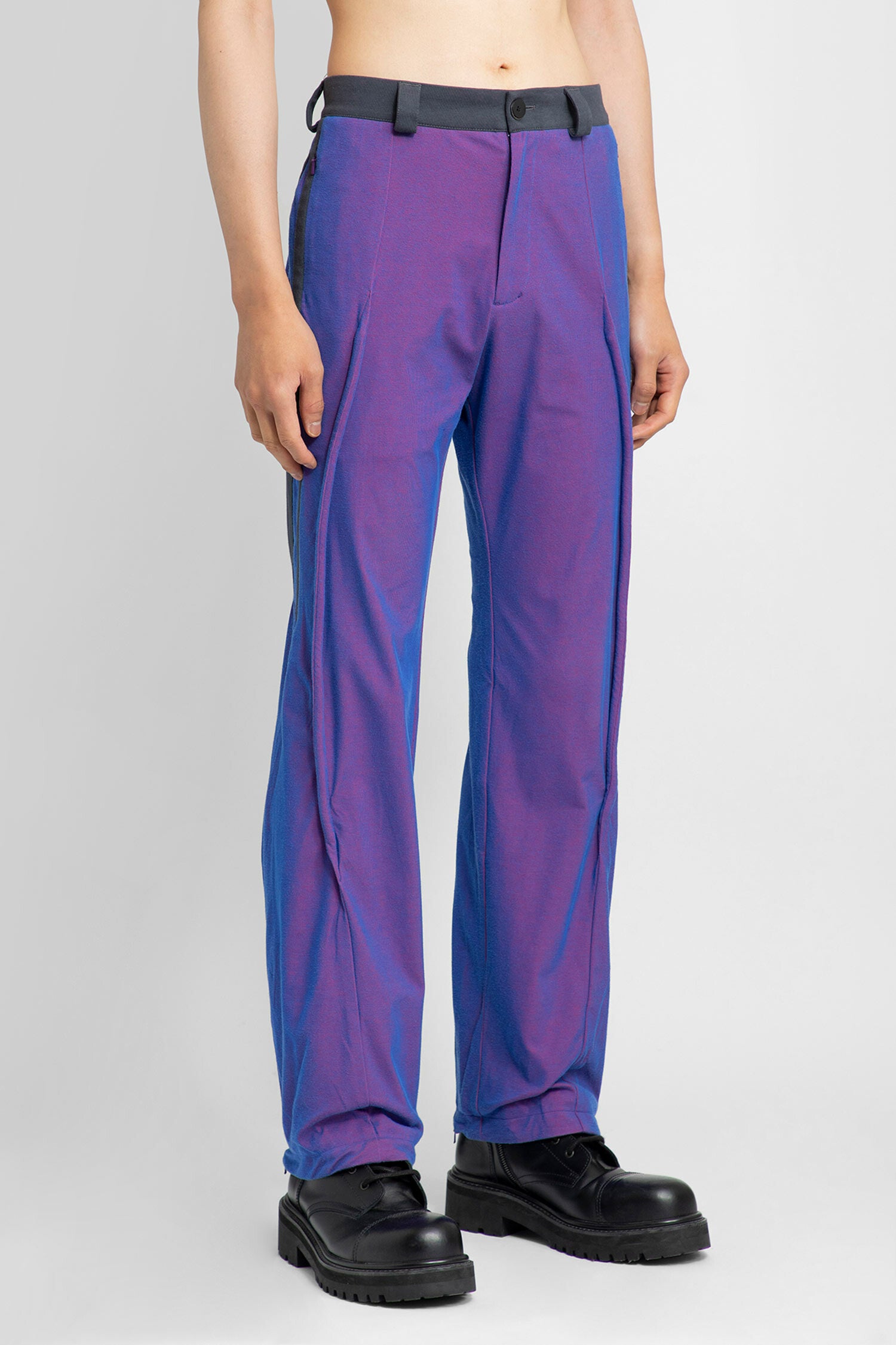 KIKO KOSTADINOV MAN PURPLE TROUSERS