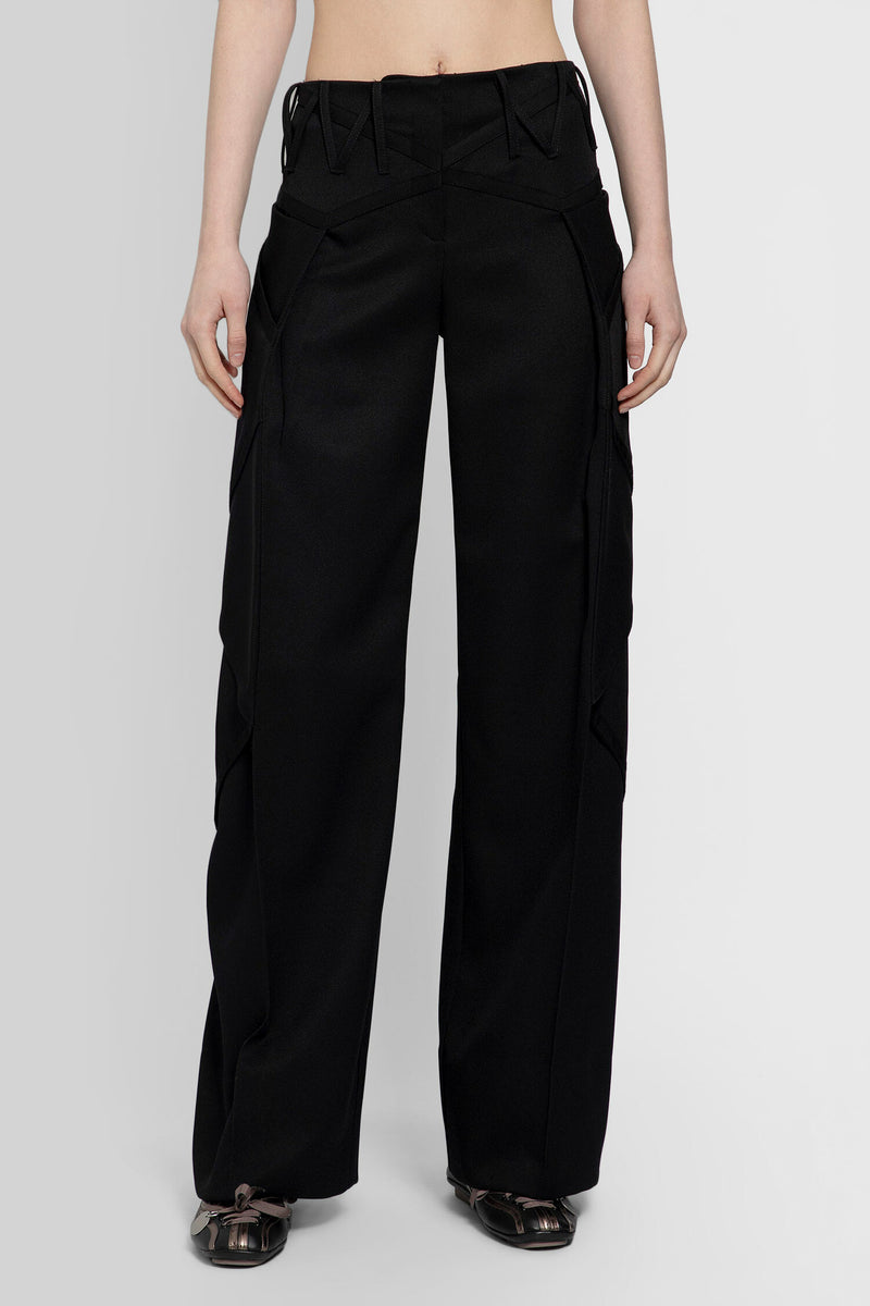 KIKO KOSTADINOV WOMAN BLACK TROUSERS