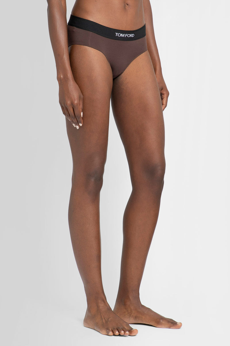 TOM FORD WOMAN BROWN LINGERIE