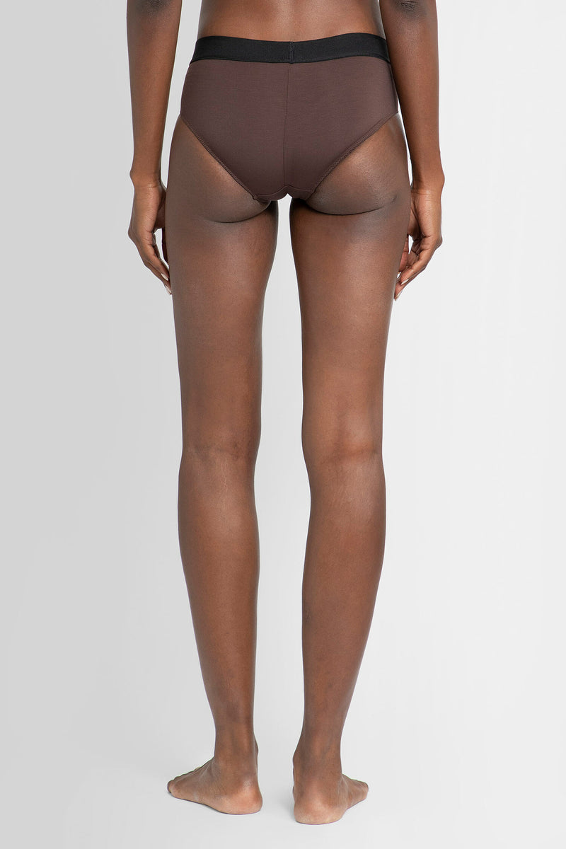 TOM FORD WOMAN BROWN LINGERIE