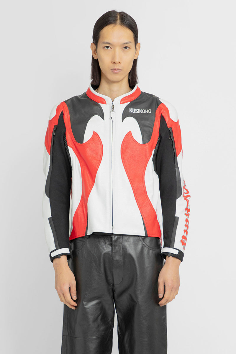 STUDIO ID MOTO JACKET - Leather jacket - multicolor/dark grey - Zalando.de