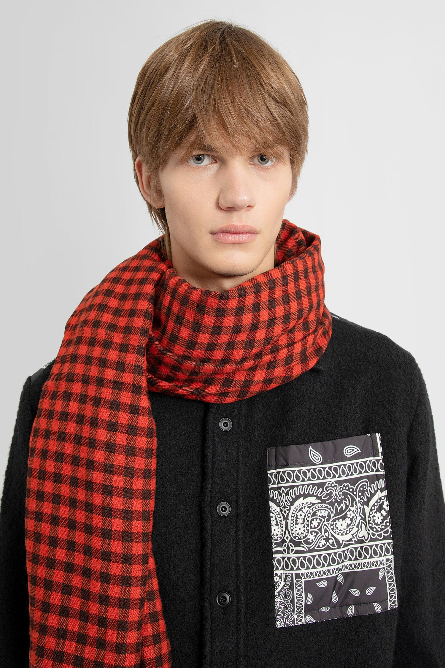 DESTIN UNISEX RED SCARVES