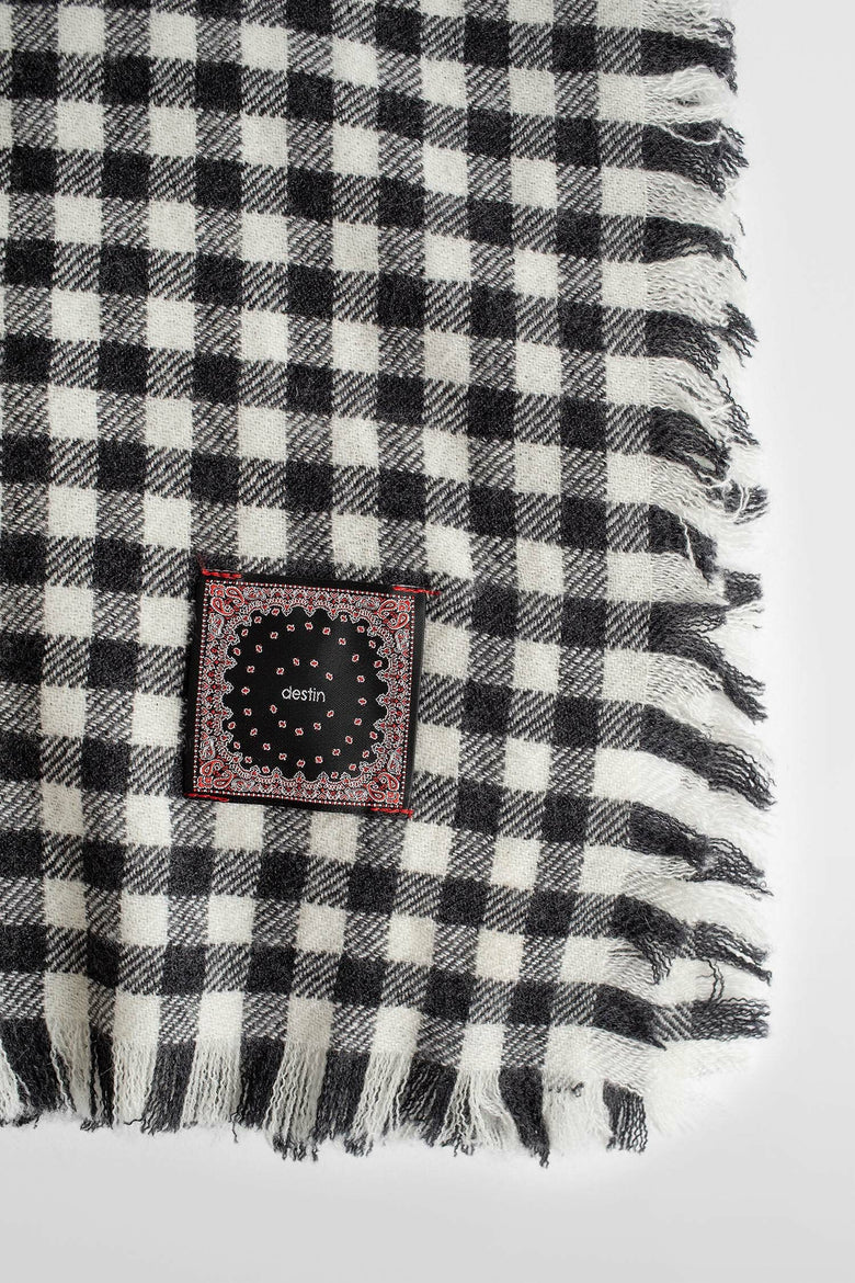 DESTIN UNISEX BLACK&WHITE SCARVES