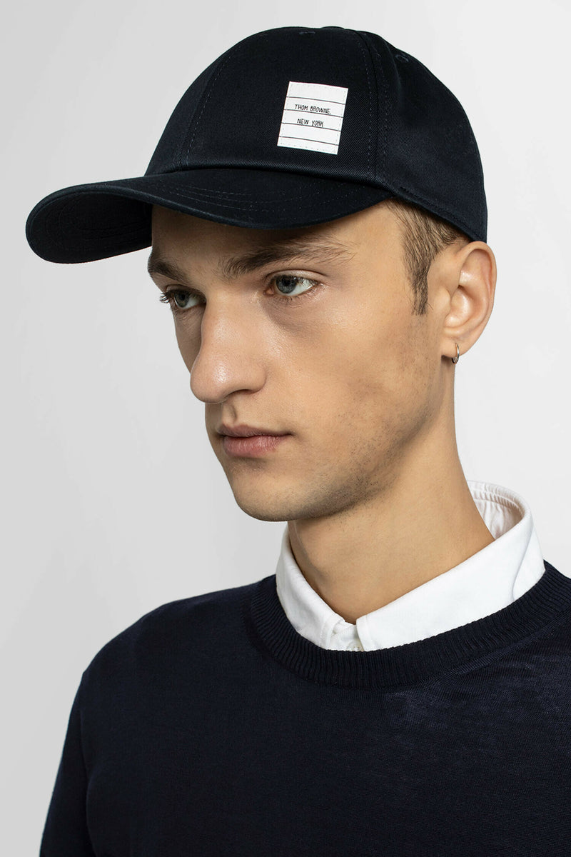 Thom browne best sale baseball cap