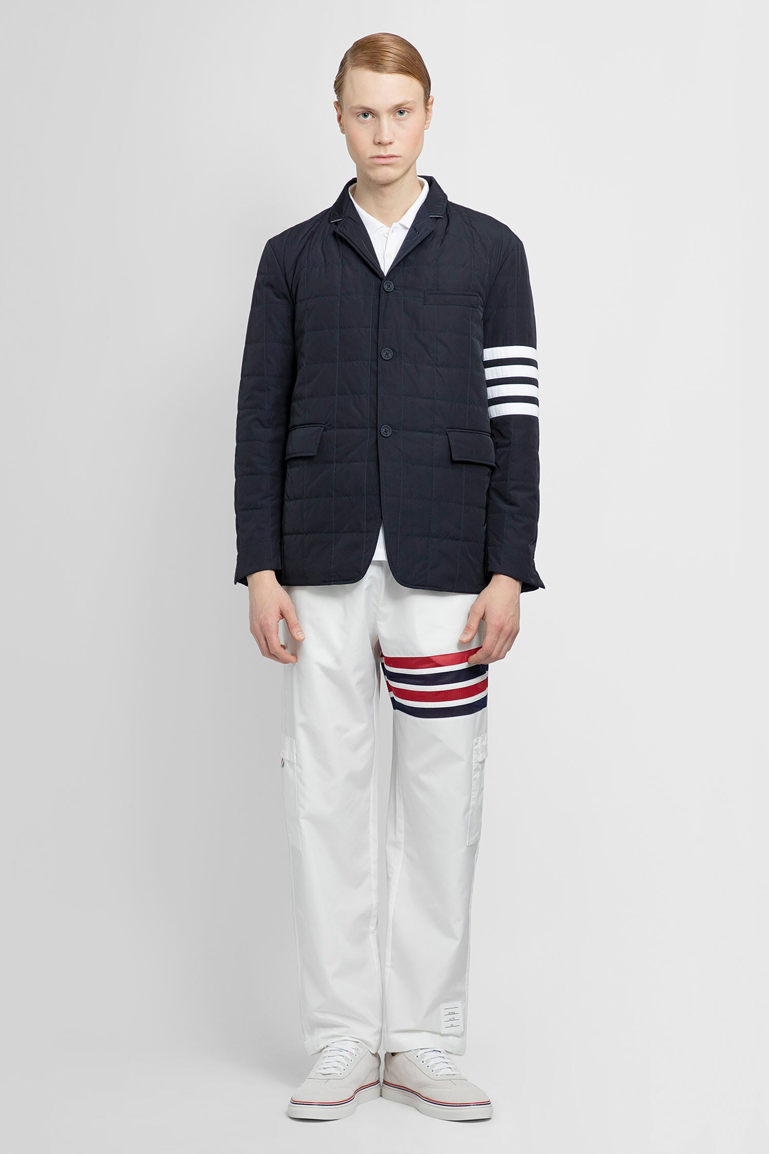 THOM BROWNE MAN BLUE JACKETS