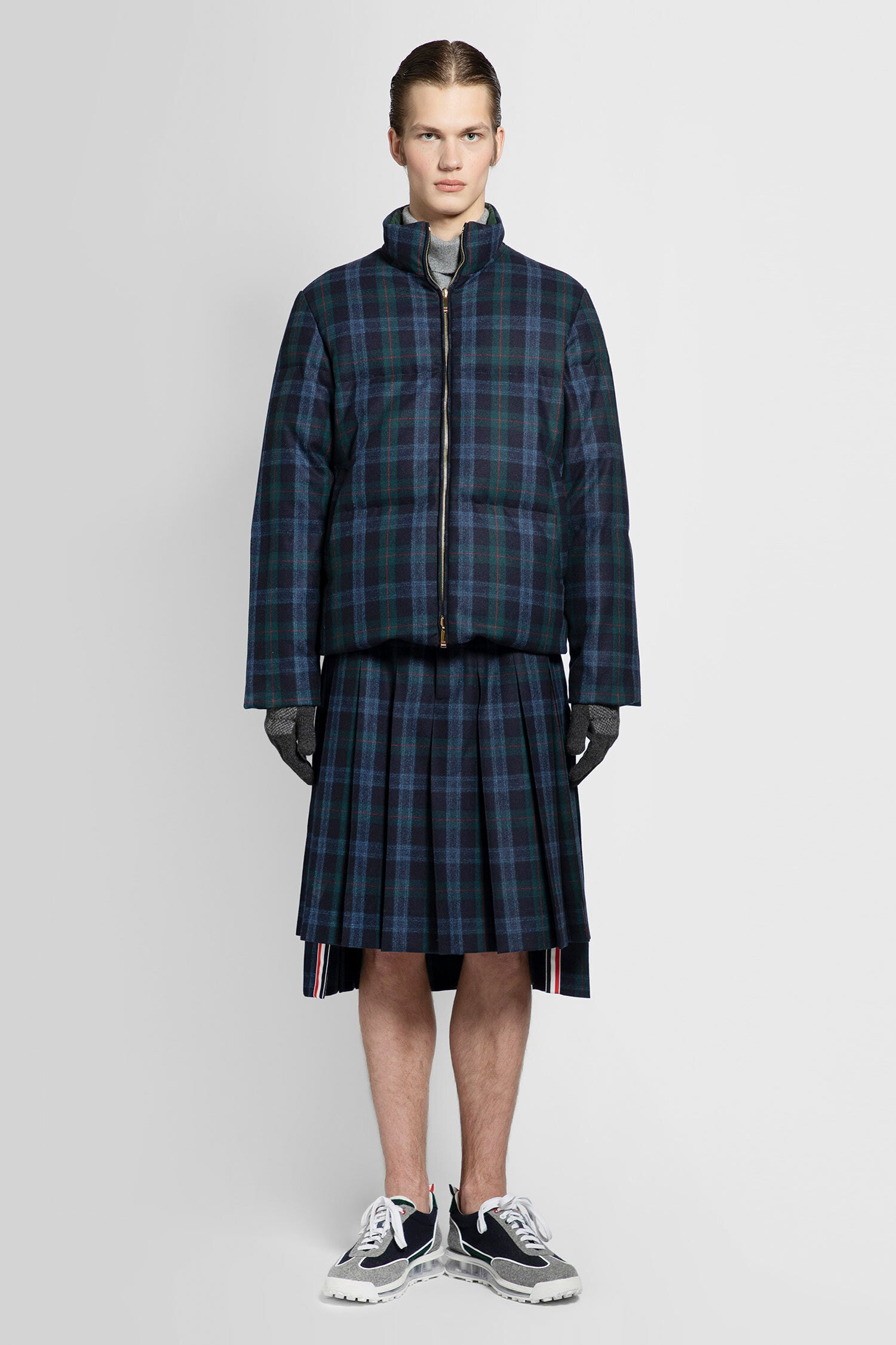 THOM BROWNE MAN BLUE JACKETS