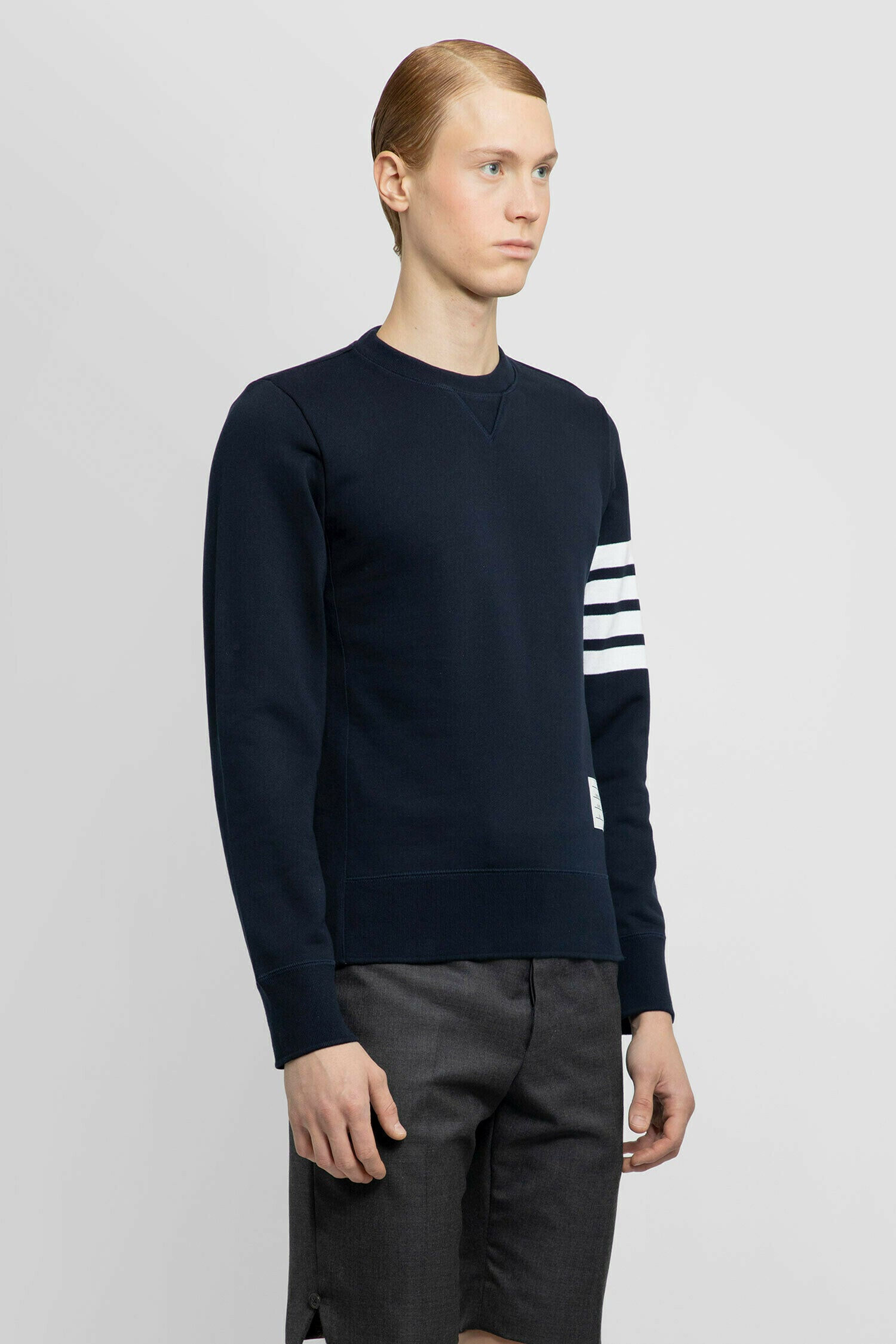 THOM BROWNE MAN BLUE SWEATSHIRTS