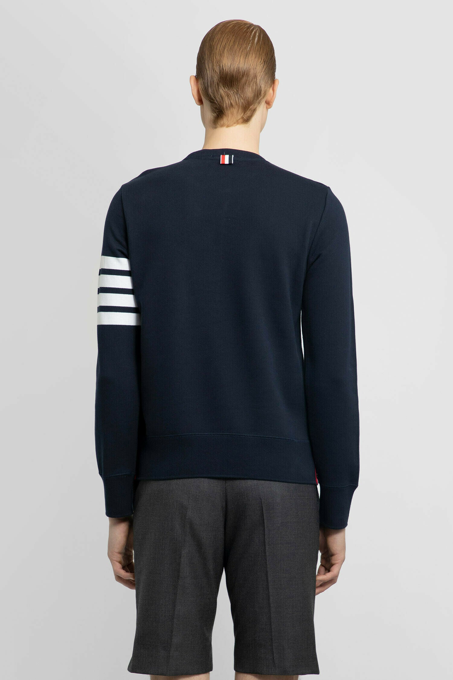 THOM BROWNE MAN BLUE SWEATSHIRTS