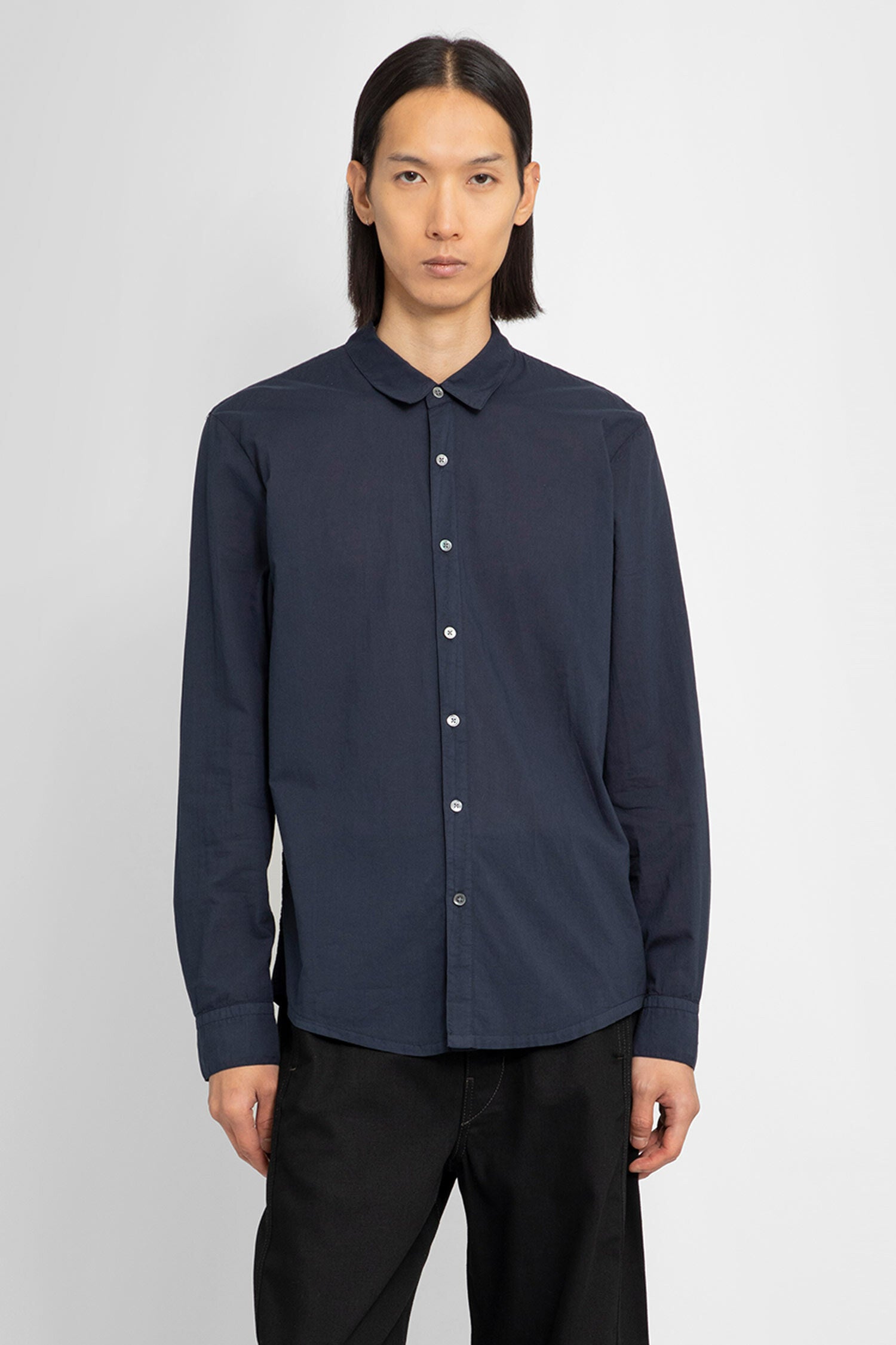 JAMES PERSE MAN BLUE SHIRTS