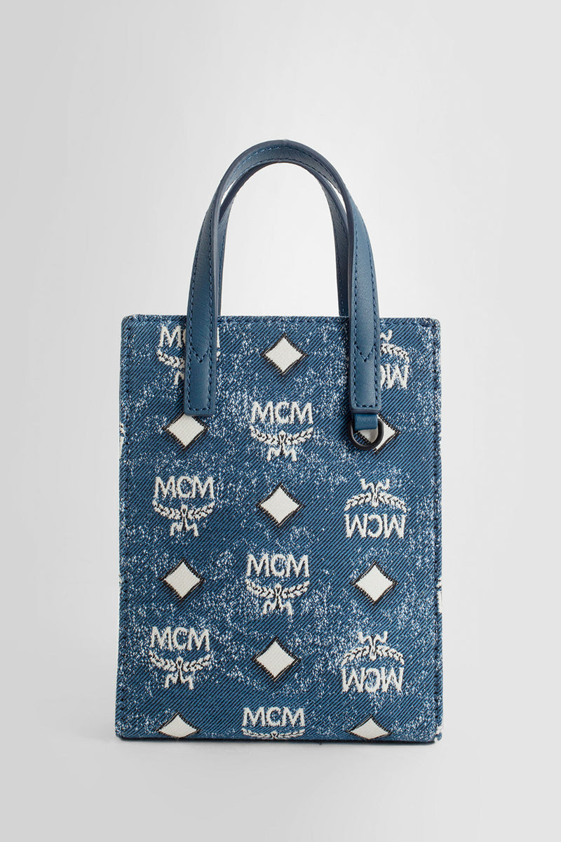 MCM Women's Blue Tote Bags