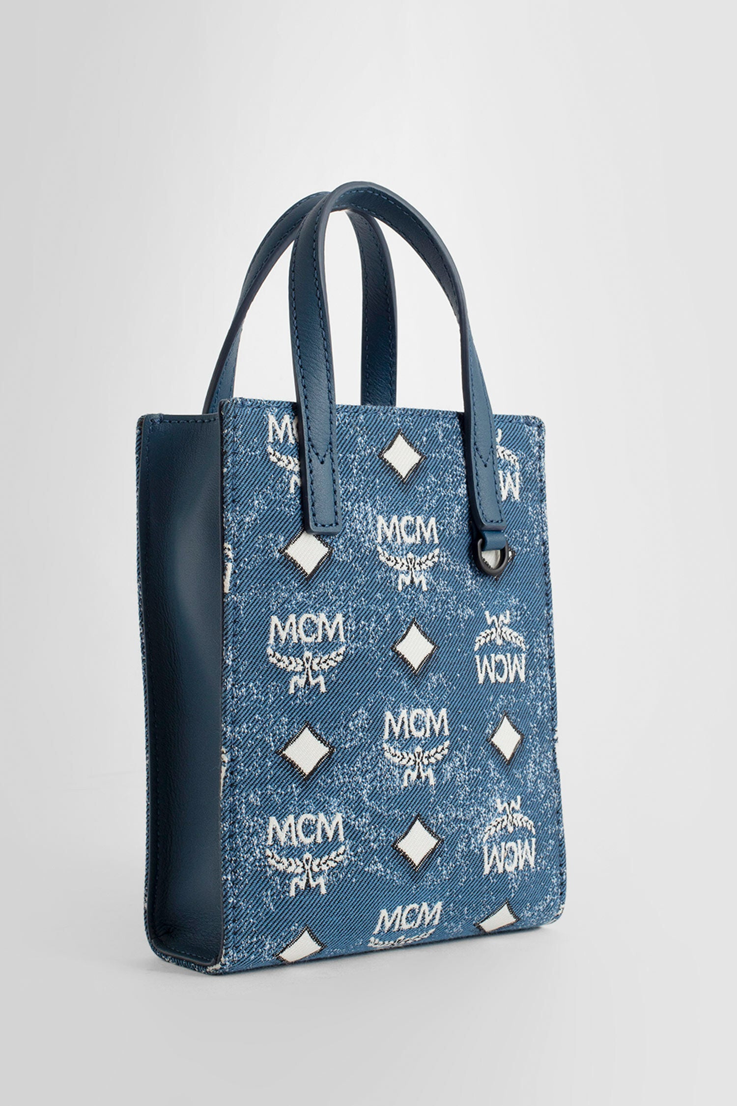 MCM Blue Tote Bags