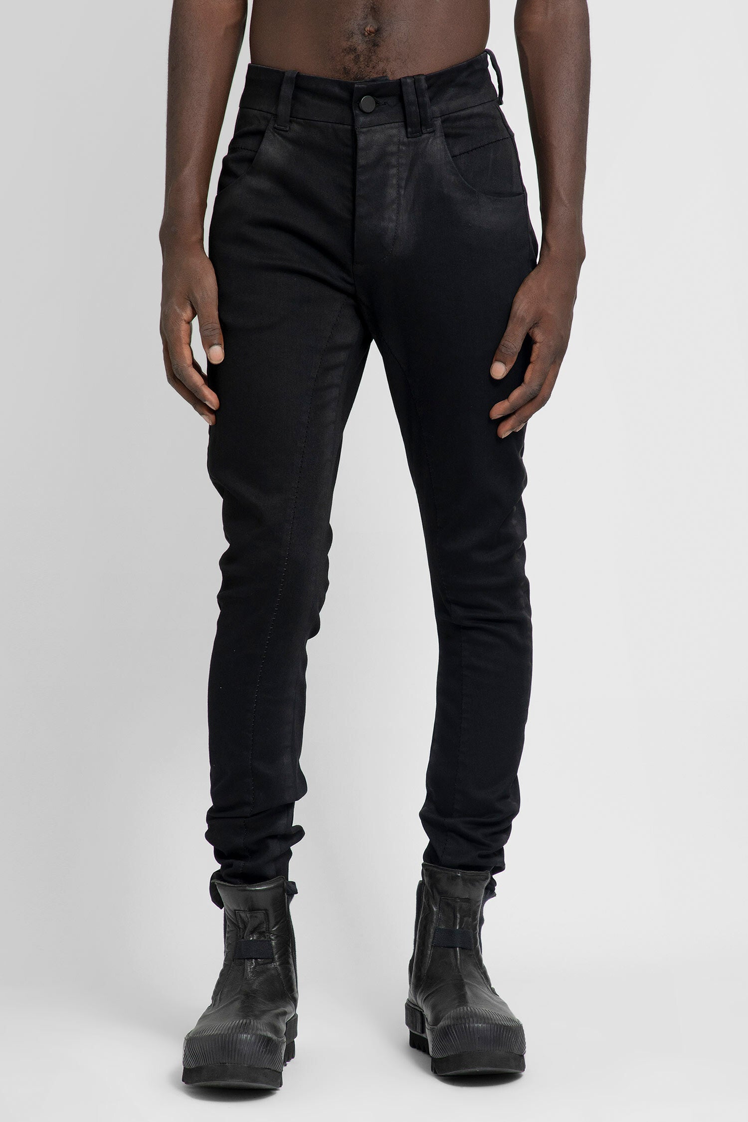 THOM KROM MAN BLACK JEANS - THOM KROM - JEANS | Antonioli