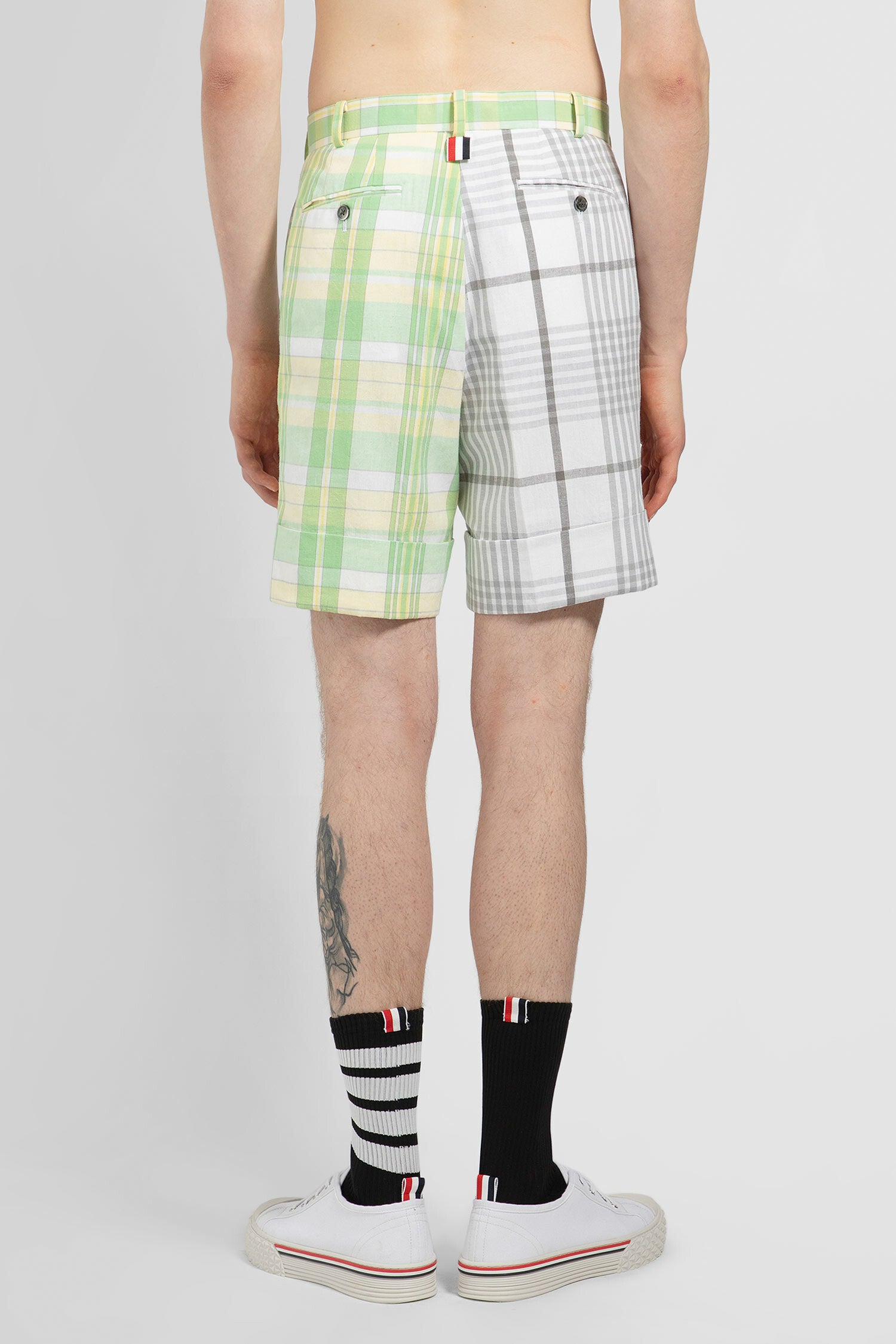 THOM BROWNE MAN MULTICOLOR SHORTS & SKIRTS