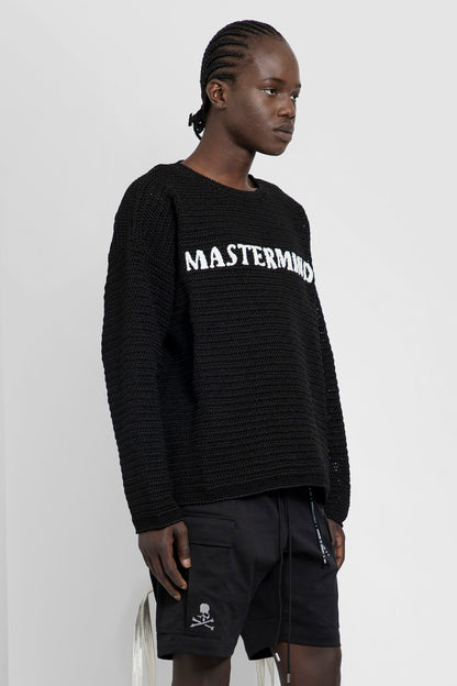 MASTERMIND WORLD MAN BLACK KNITWEAR