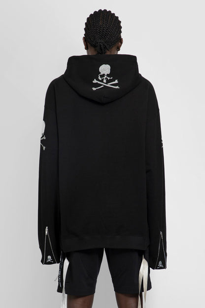 MASTERMIND WORLD MAN BLACK SWEATSHIRTS