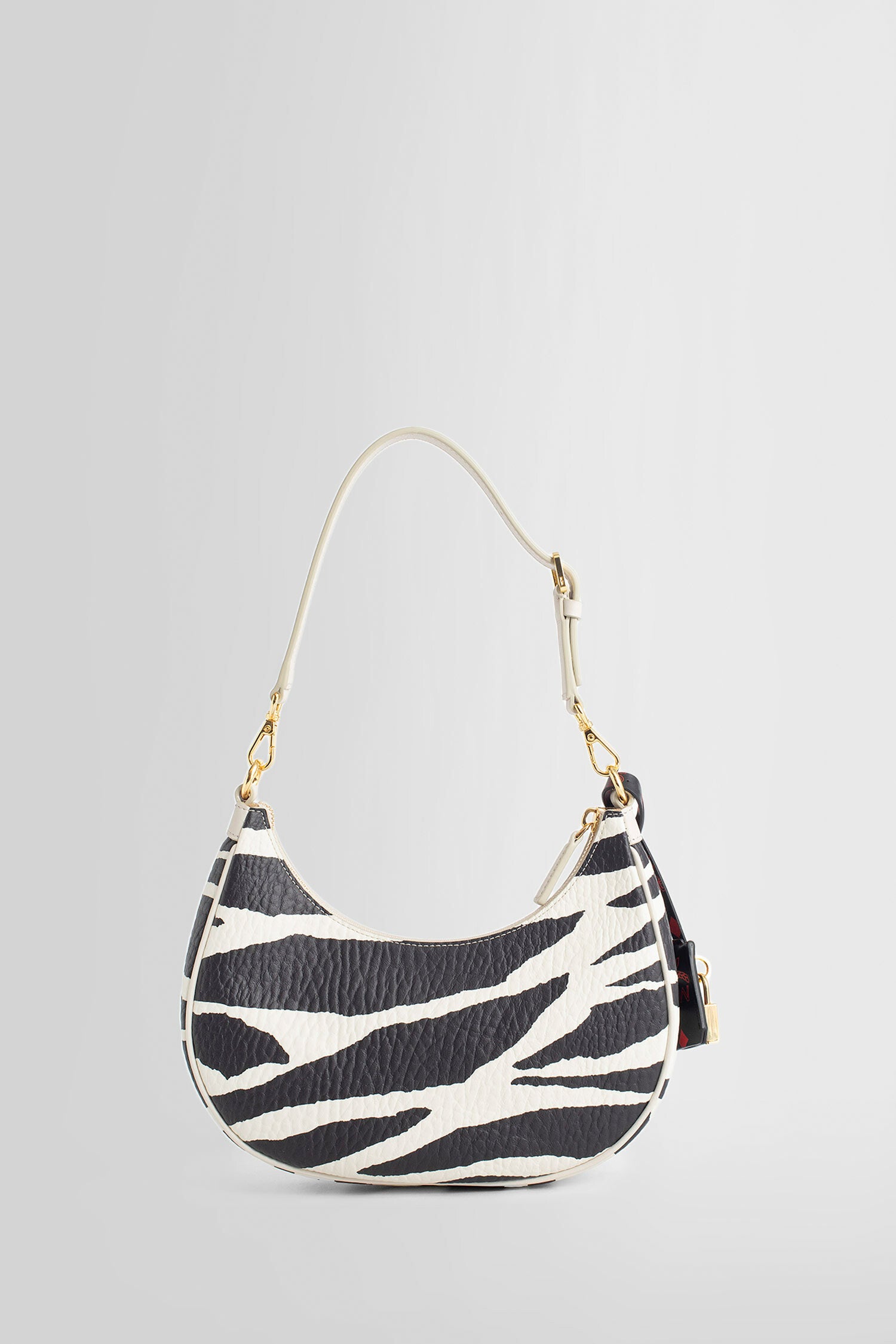 MCM WOMAN BLACK&WHITE SHOULDER BAGS