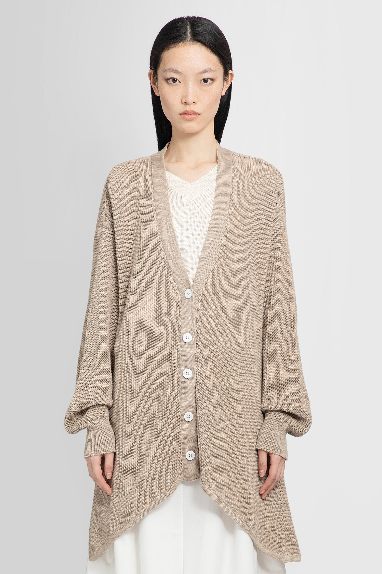 NICCOLÒ PASQUALETTI WOMAN BEIGE KNITWEAR