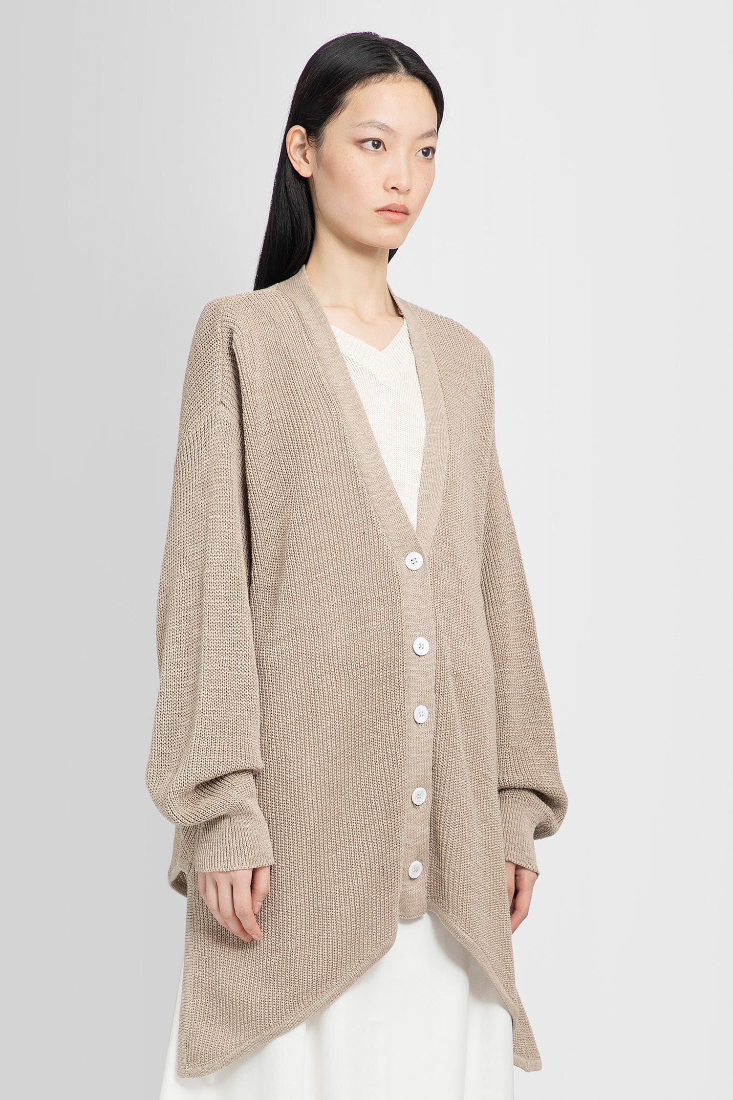 NICCOLÒ PASQUALETTI WOMAN BEIGE KNITWEAR