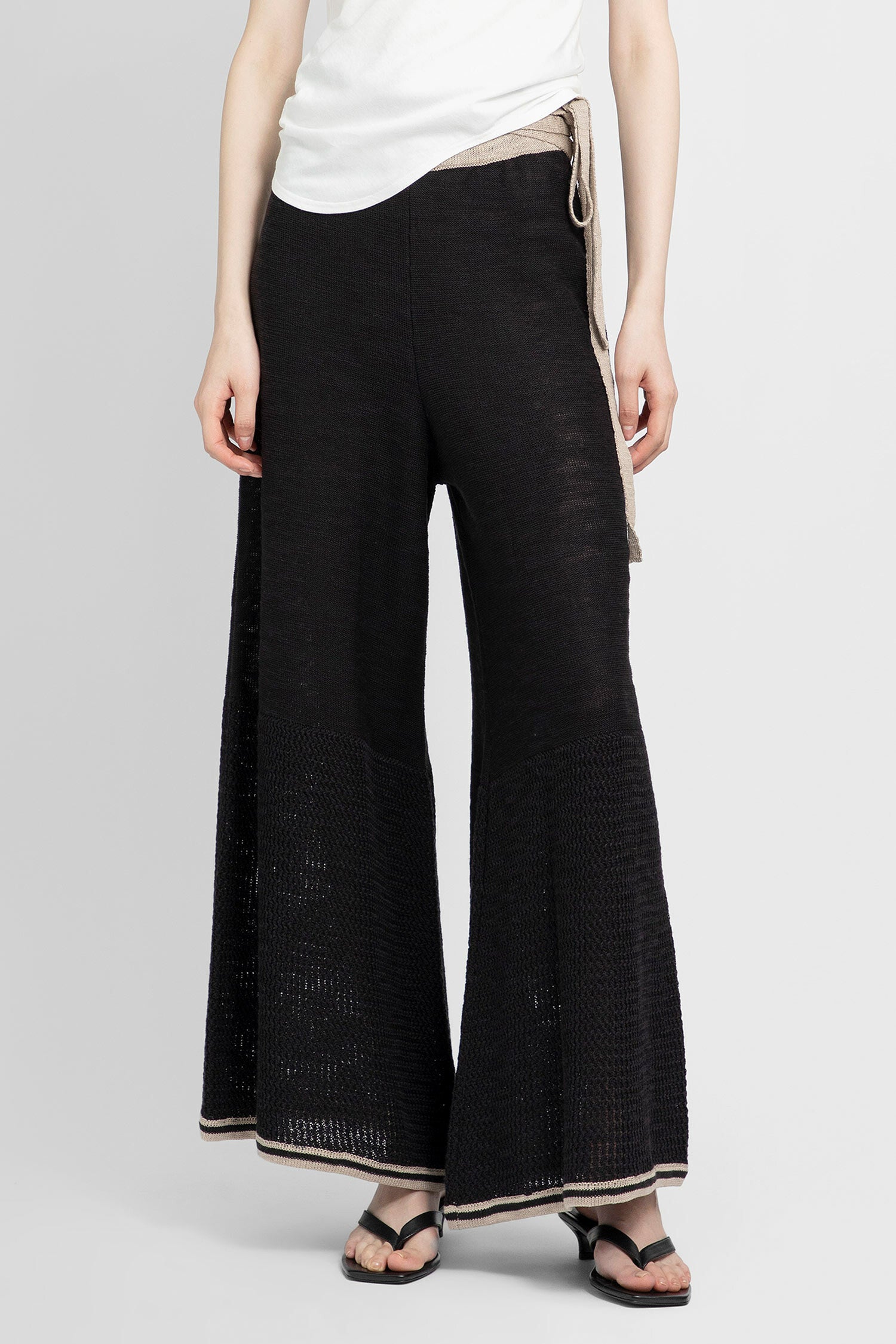 NICCOLÒ PASQUALETTI WOMAN BLACK TROUSERS