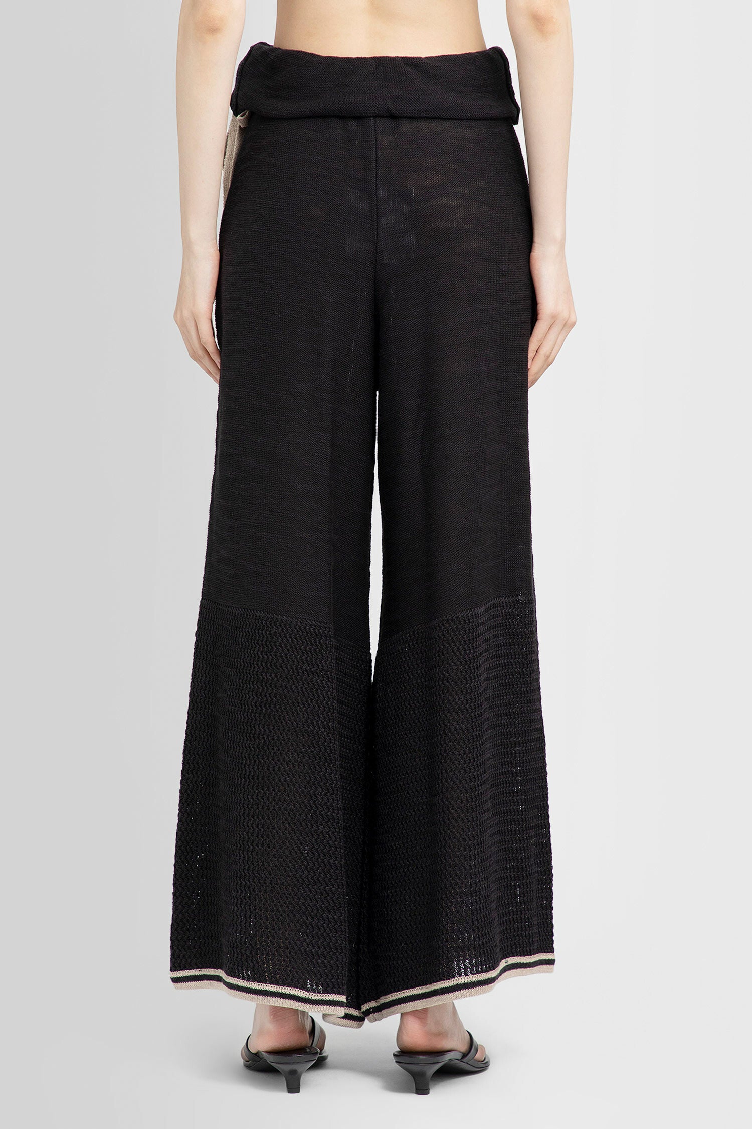 NICCOLÒ PASQUALETTI WOMAN BLACK TROUSERS