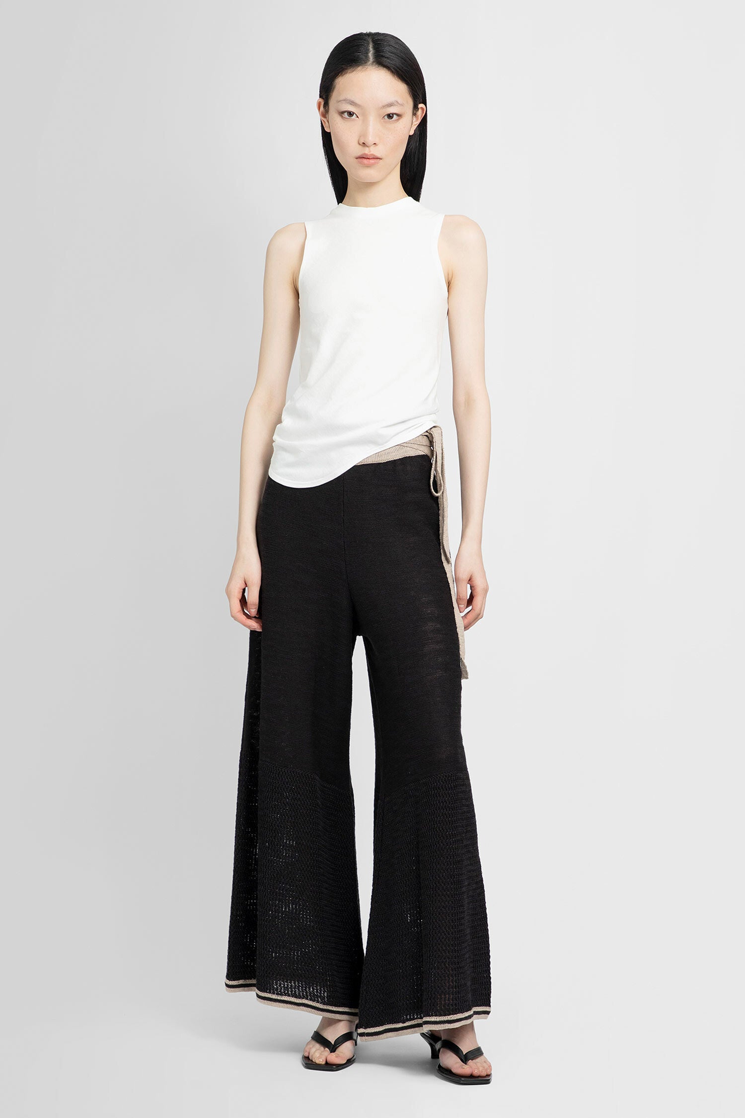 NICCOLÒ PASQUALETTI WOMAN BLACK TROUSERS