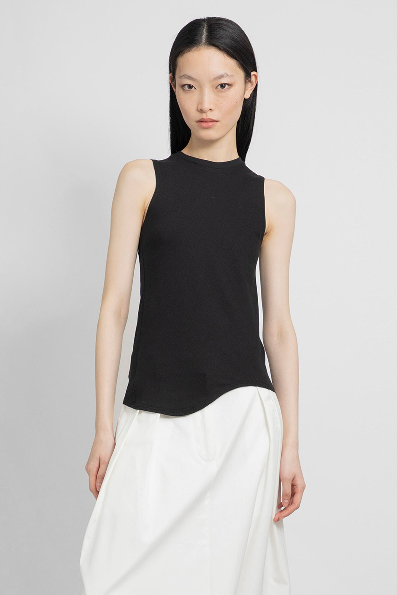 NICCOLÒ PASQUALETTI WOMAN BLACK T-SHIRTS & TANK TOPS