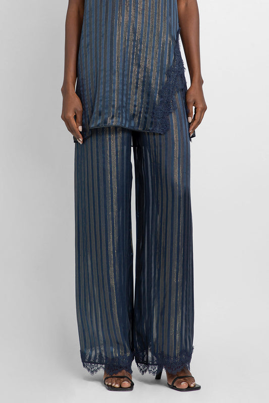 OSEREE WOMAN BLUE TROUSERS