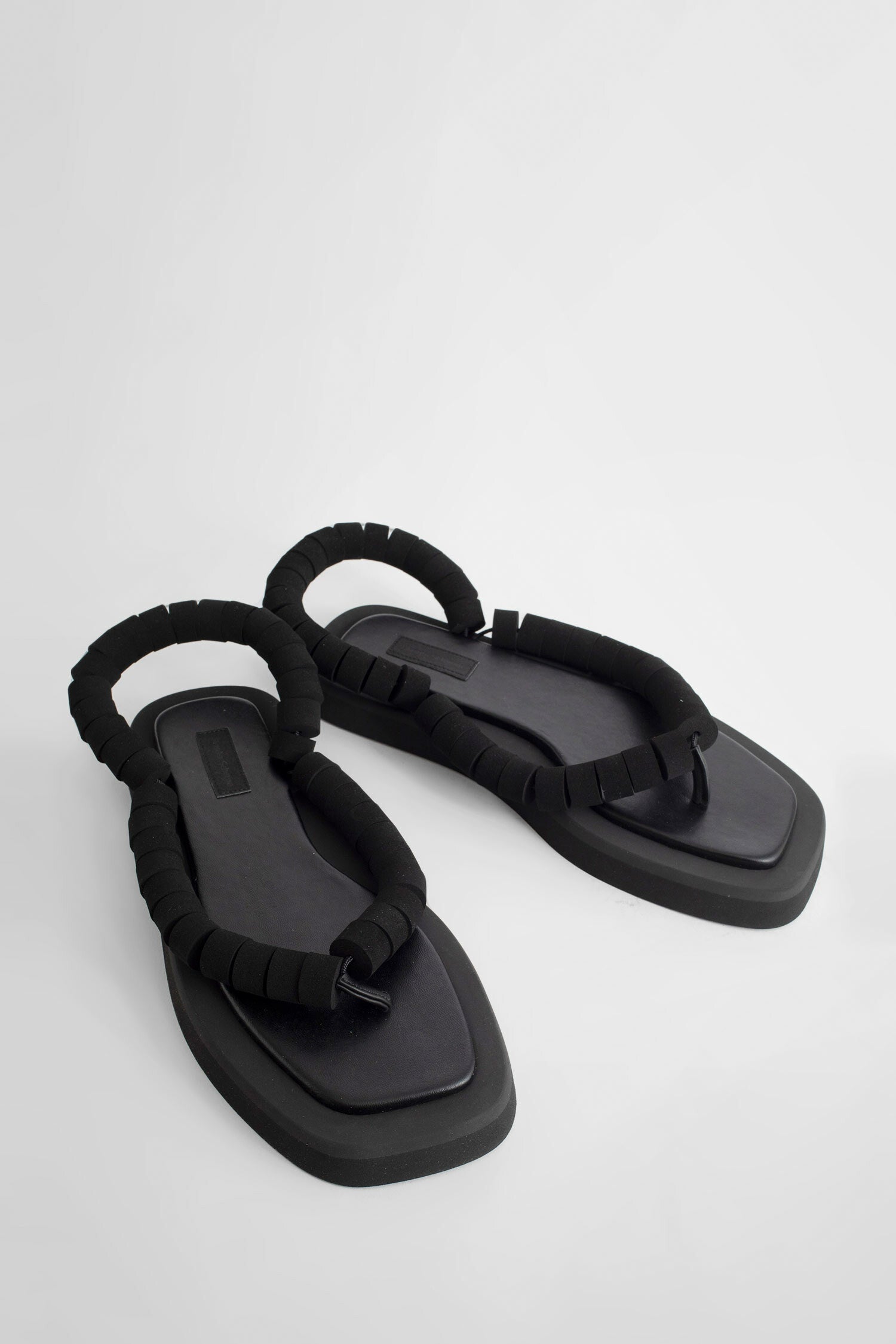 HENDER SCHEME UNISEX BLACK SANDALS & SLIDES