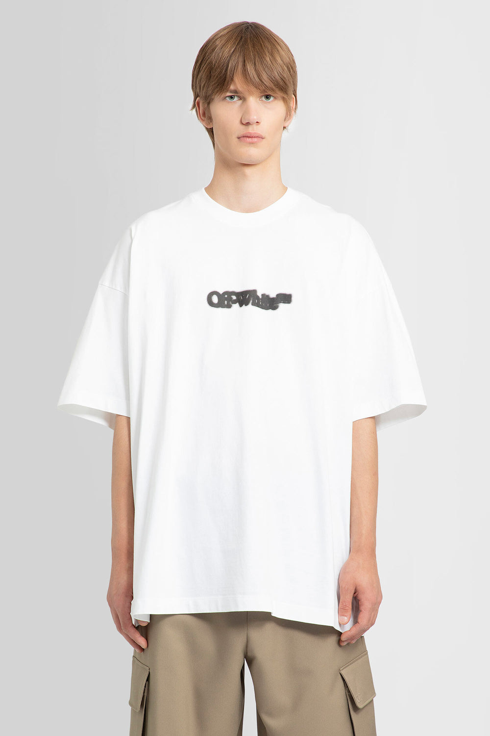 OFF-WHITE MAN WHITE T-SHIRTS & TANK TOPS