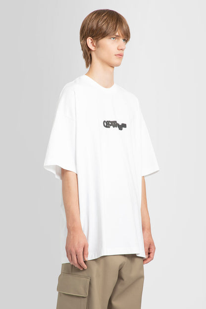 OFF-WHITE MAN WHITE T-SHIRTS & TANK TOPS