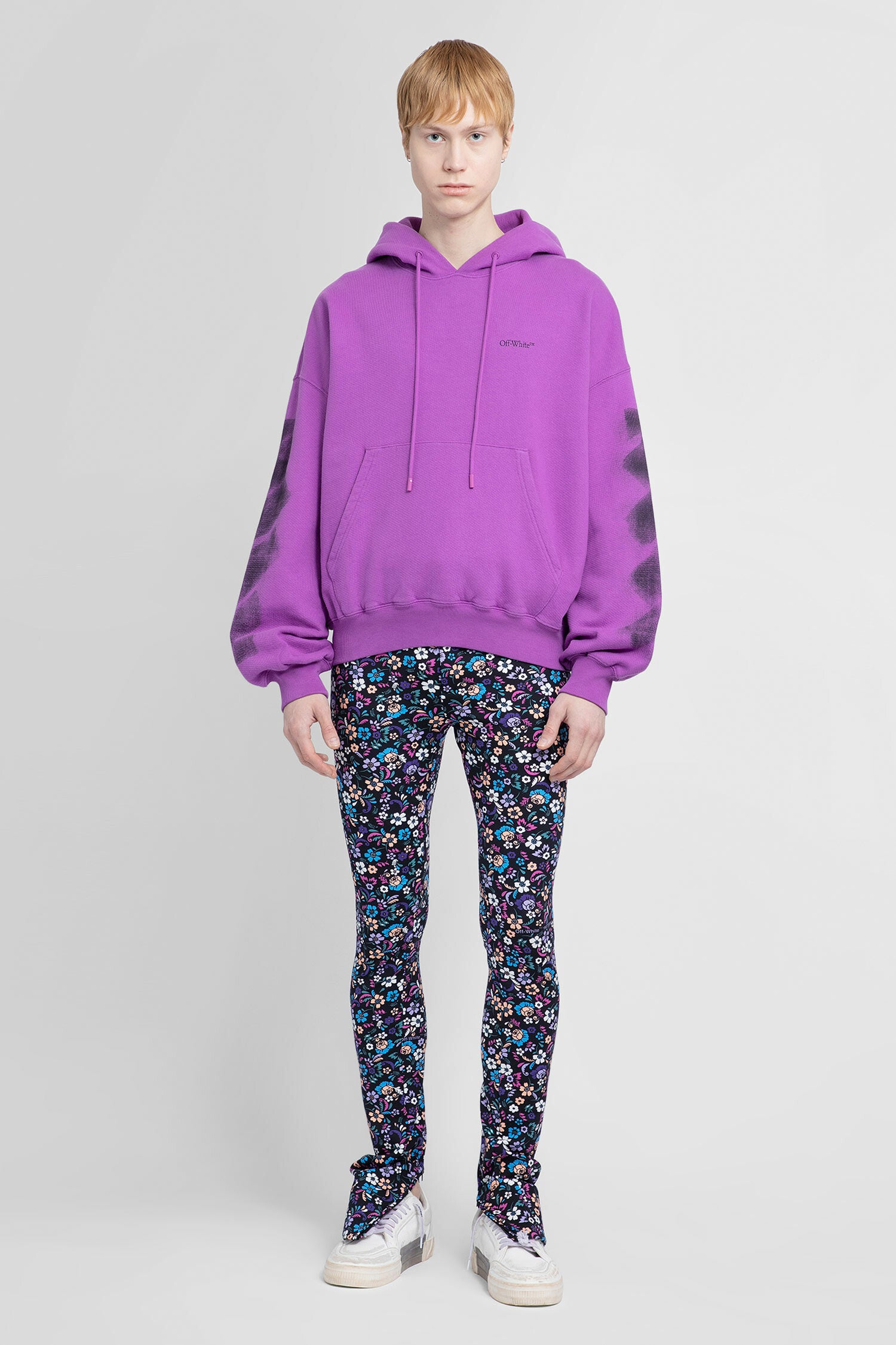 Purple best sale hoodie men