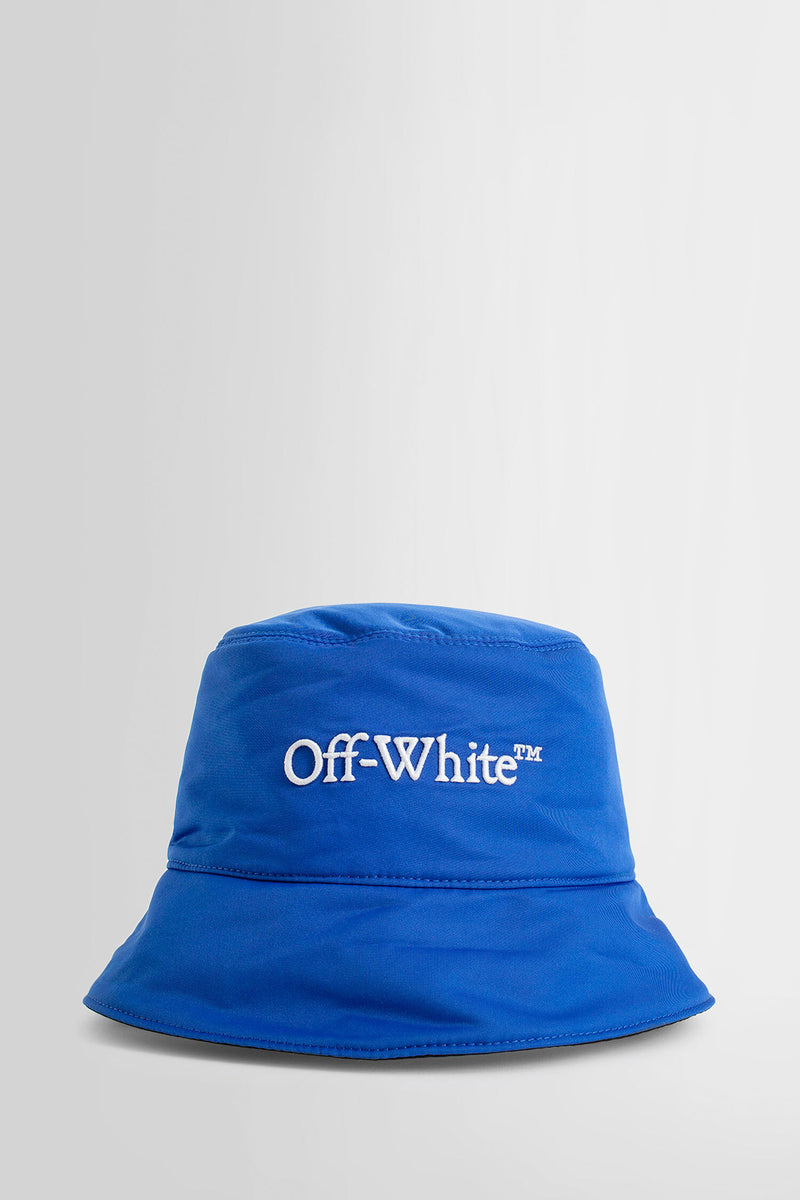 Off-White Man Blue Hats
