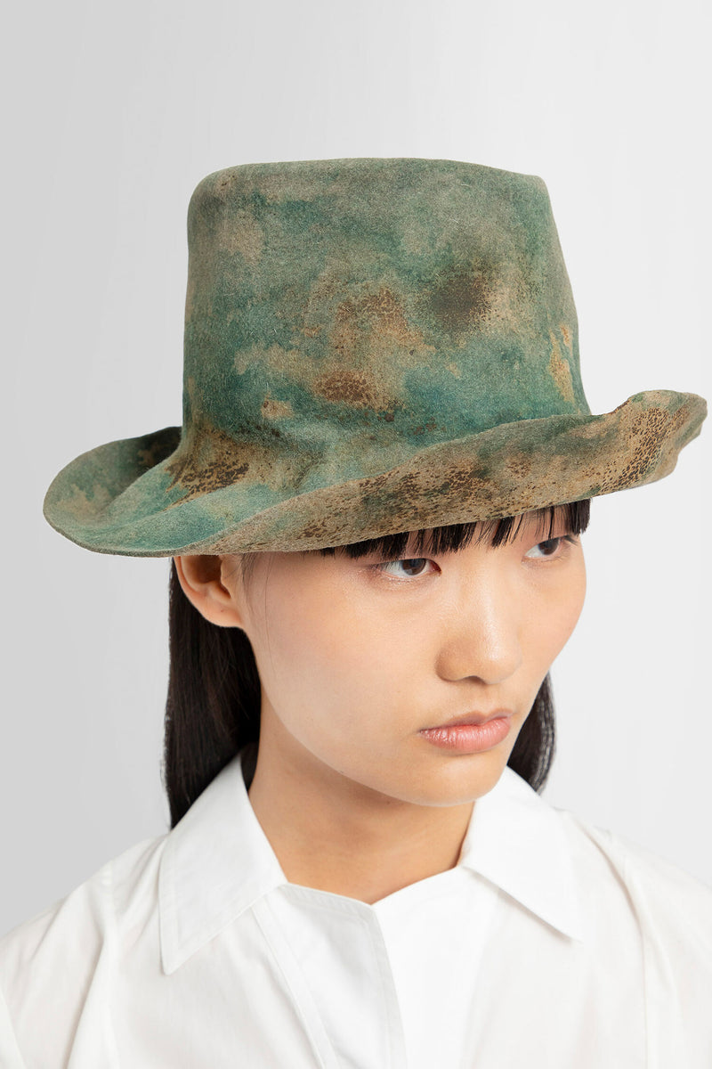 HORISAKI UNISEX GREEN HATS