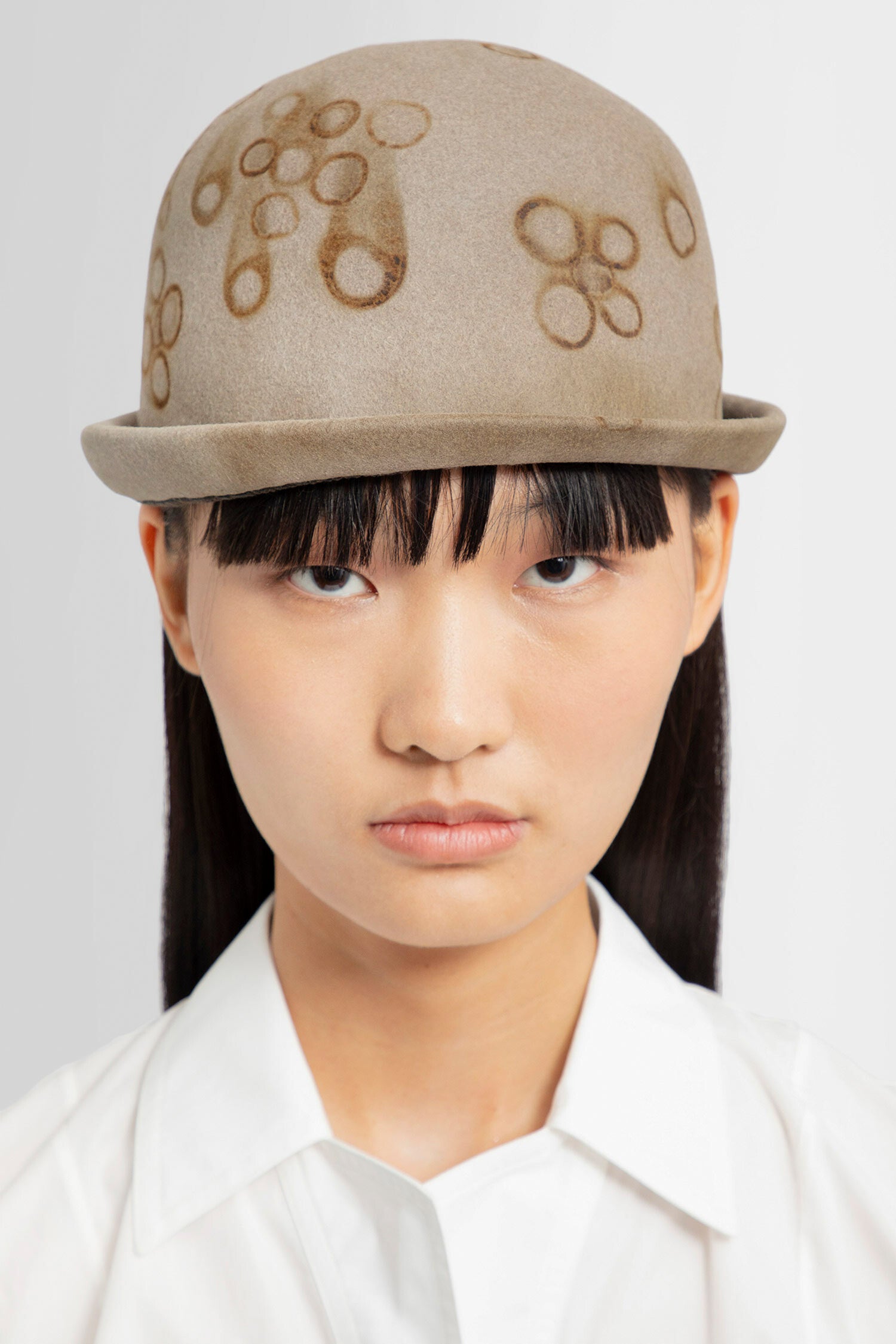 HORISAKI UNISEX GREY HATS