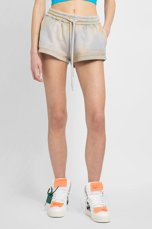 OFF-WHITE WOMAN BEIGE SHORTS