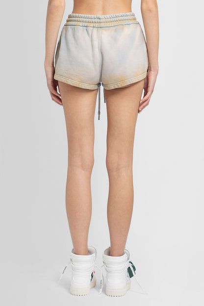 OFF-WHITE WOMAN BEIGE SHORTS