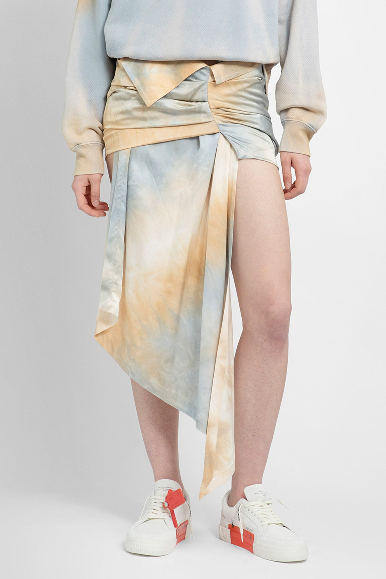 OFF-WHITE WOMAN MULTICOLOR SKIRTS