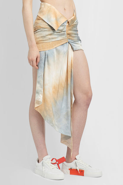 OFF-WHITE WOMAN MULTICOLOR SKIRTS