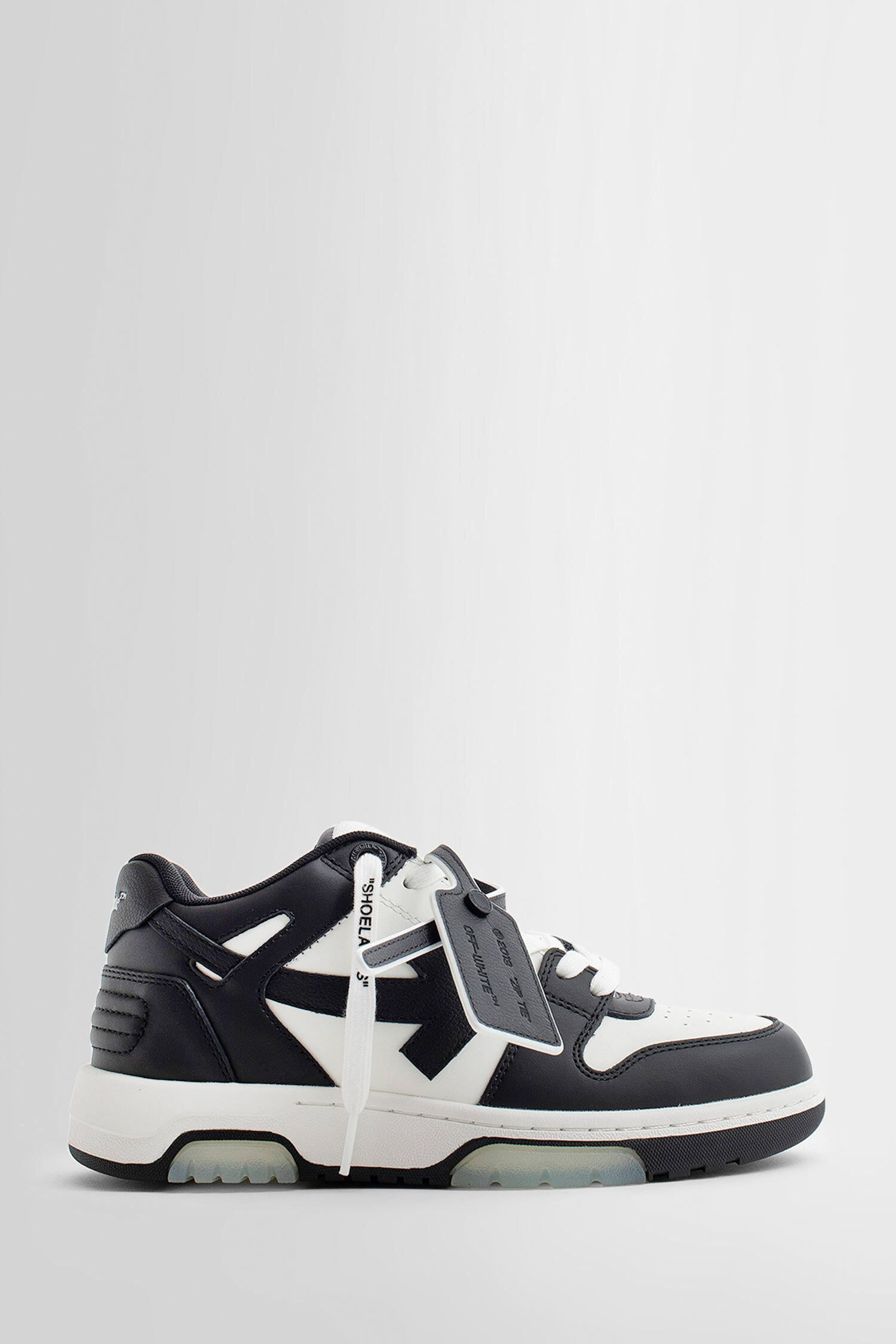 OFF-WHITE WOMAN BLACK&WHITE SNEAKERS