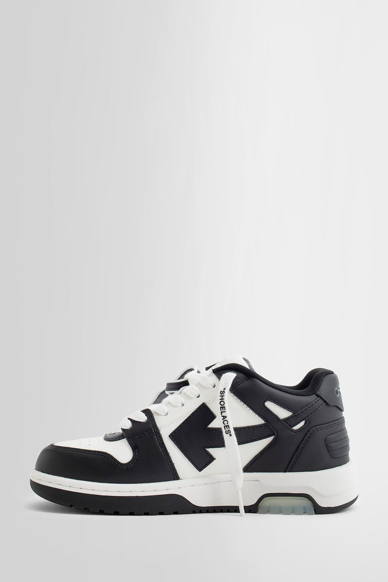 OFF-WHITE WOMAN BLACK&WHITE SNEAKERS