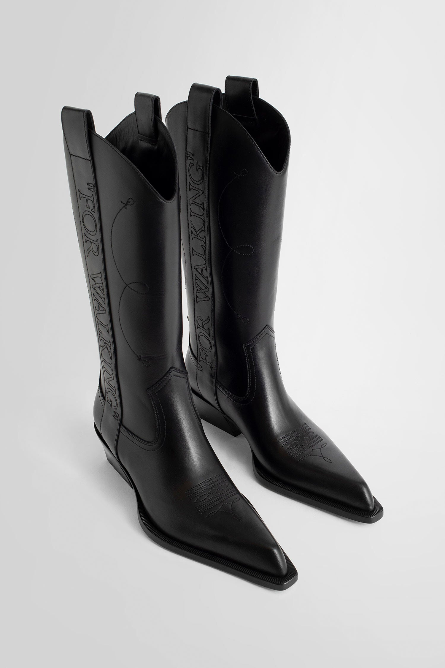 OFF-WHITE WOMAN BLACK BOOTS