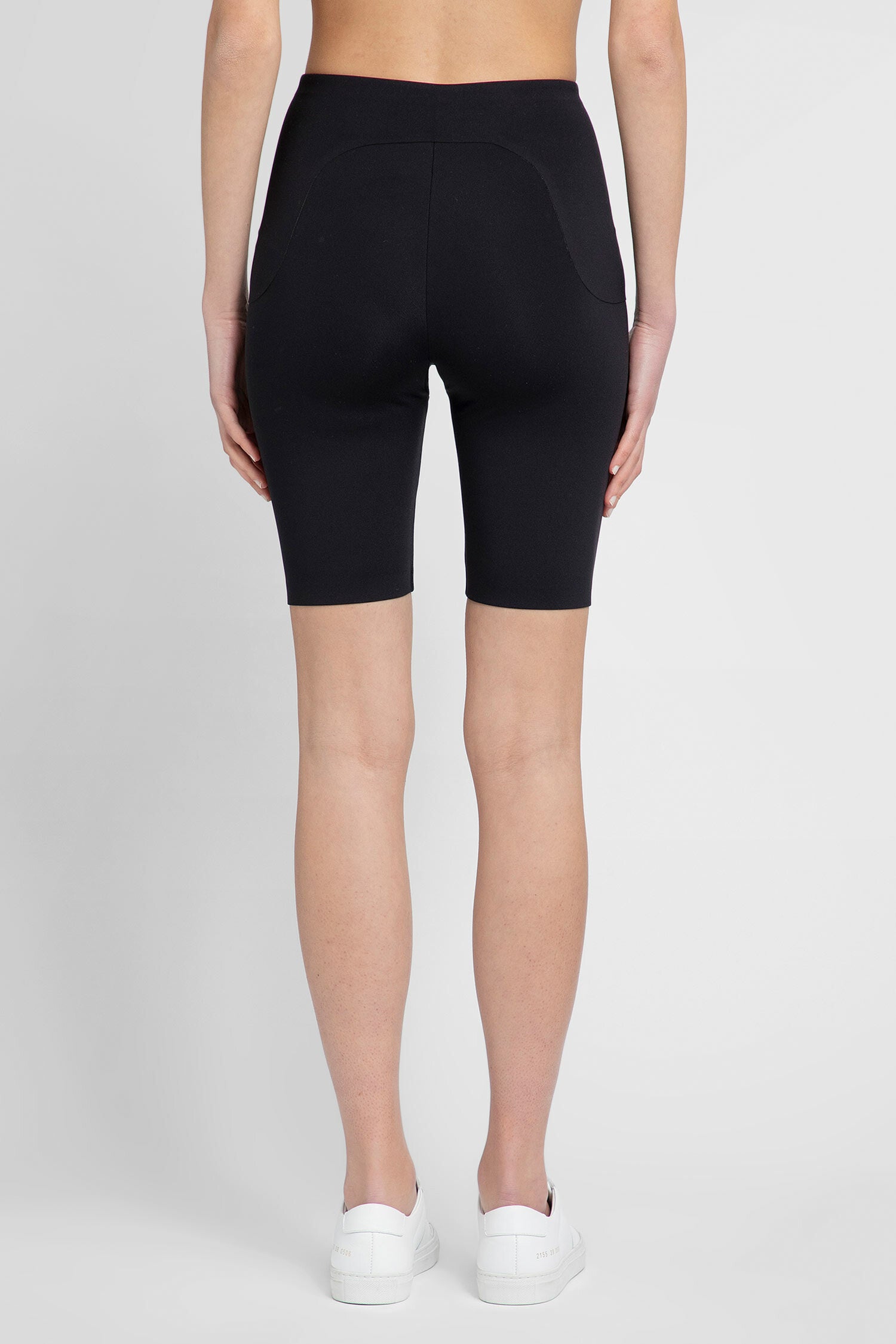 OFF-WHITE WOMAN BLACK SHORTS