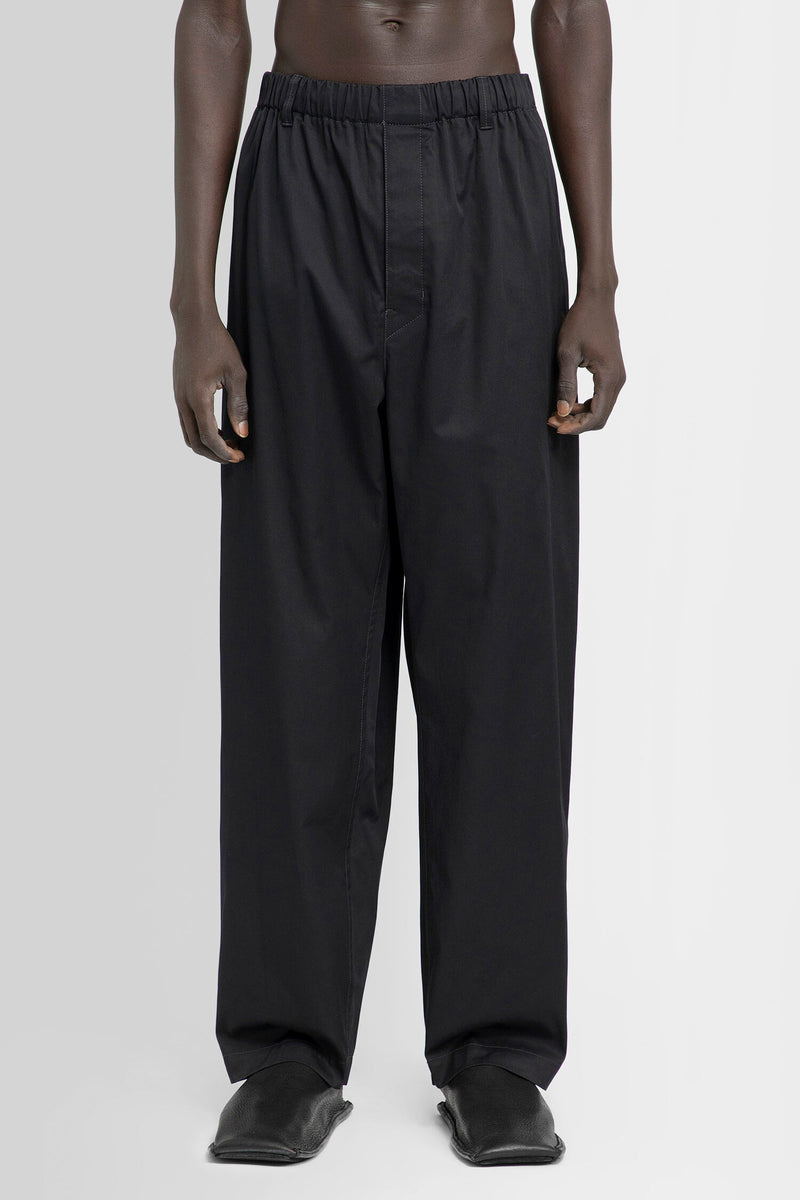 LEMAIRE MAN BLACK TROUSERS