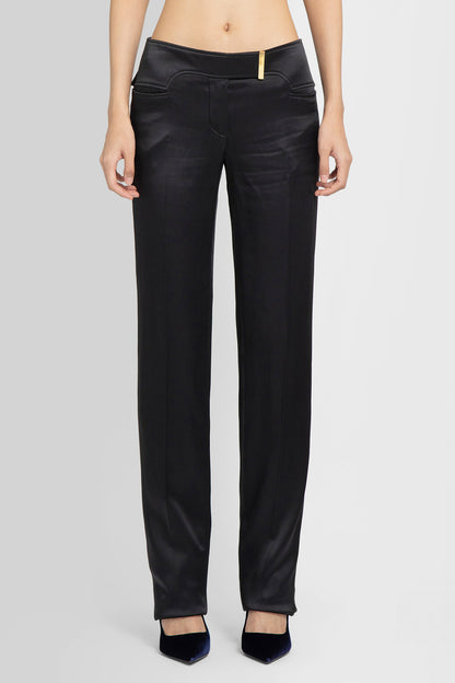 TOM FORD WOMAN BLACK TROUSERS